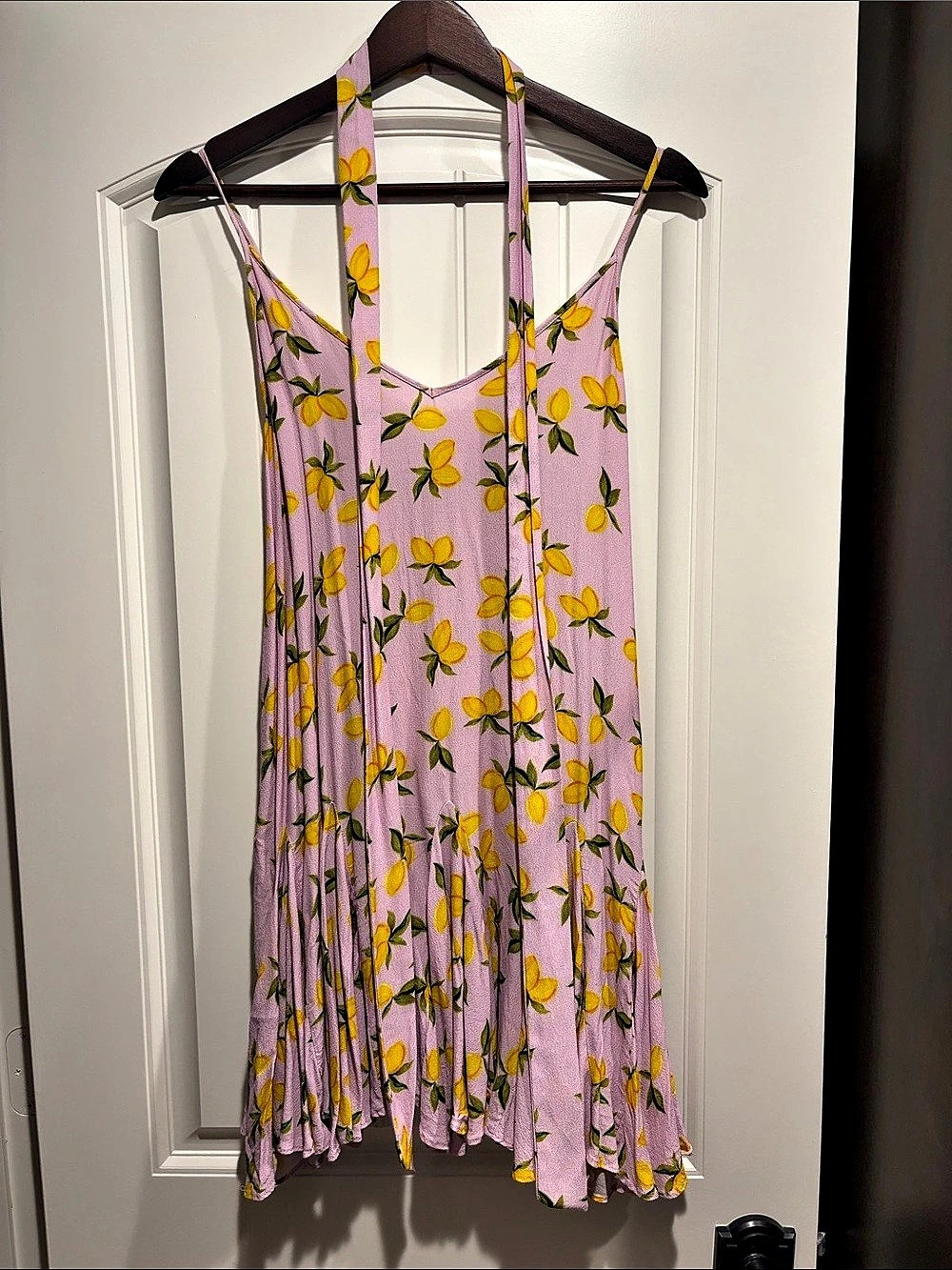YUMI KIM Floral Mini Dress in Pink & Yellow Size Small Like New
